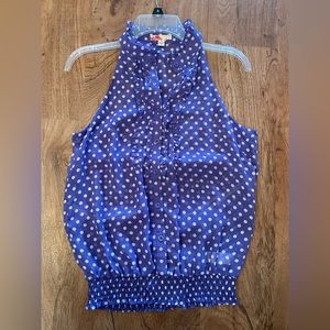 Forever 21 polka-dot blouse, size S